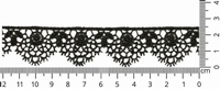 Etskant Zwart 1 meter