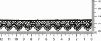 Etskant Zwart 1 meter