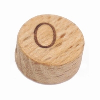 Houten Letterkraal Letter O 