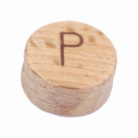 Houten Letterkraal Letter P 