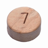 Houten Cijfer 7 