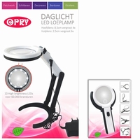 Opry Daglicht LED loeplamp 8,5 cm diameter 