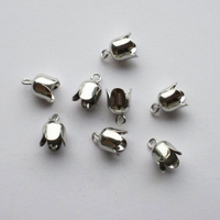 Eindkapje 6 mm met oog 8 stuks