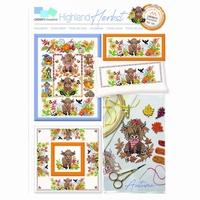 Lindner's borduurpatroon Schotse Hooglanders 