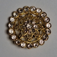 Strass knoop Per Stuk
