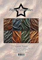Paper Favourites Leather Texture A5