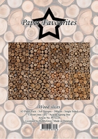 Paper Favourites - Wood Slices A5