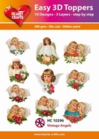 Easy 3D-Toppers, Vintage Angels 
