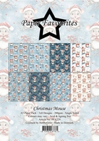 Paper Favourites Christmas Mouse A5
