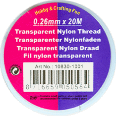 Rol nylon draad 20 mtr