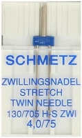 Schmetz Tweeling Naaimachine Naald 1 stuks